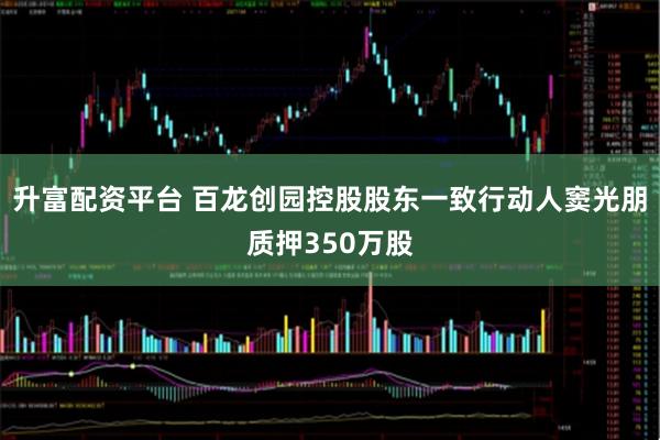 升富配资平台 百龙创园控股股东一致行动人窦光朋质押350万股